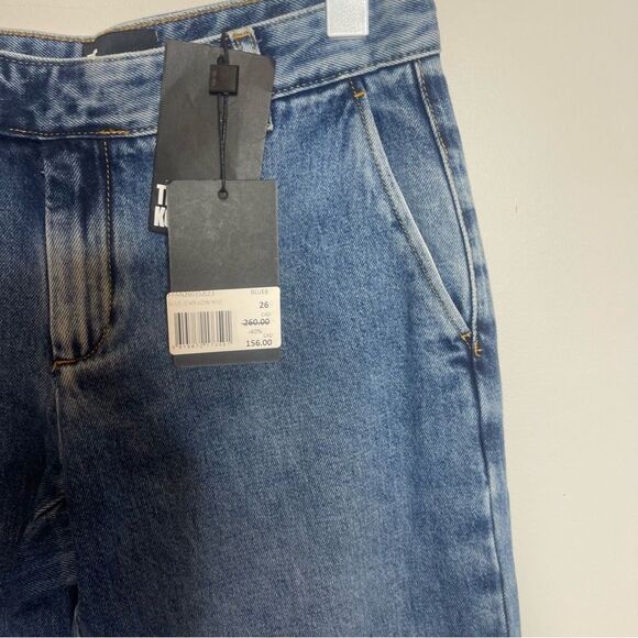 The Kooples low rise relaxed blue denim jeans size 26 NWT - Picture 5 of 10